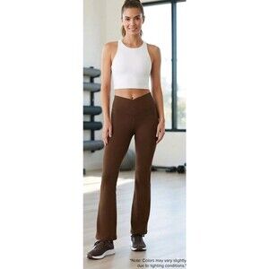 ALO Yoga Women's Brown Boot Cut Flare Pants Size Small